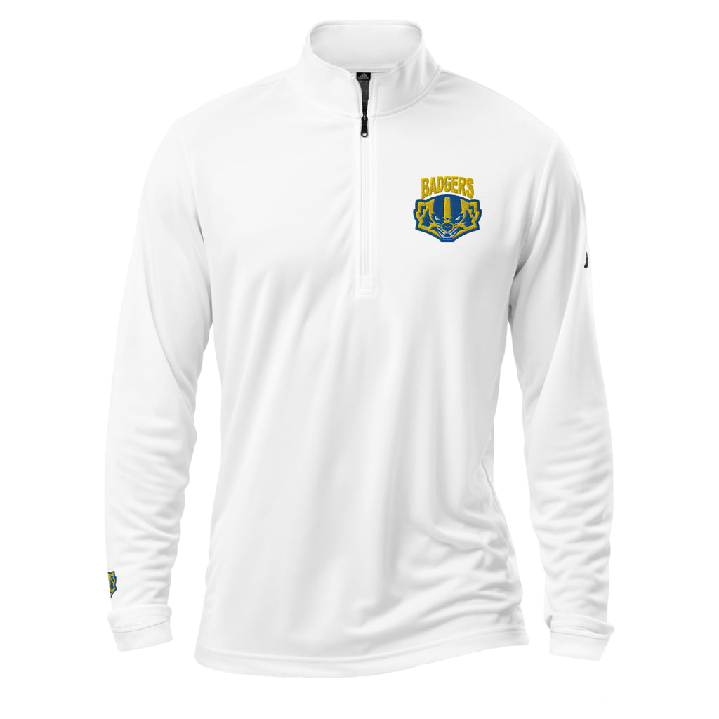 <b>Adidas</b><br>A401 | EMBROIDERED Quarter Zip Pullover
